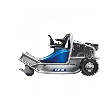 Tracteur de pelouse GRIN RM120 Briggs&Stratton 4T moteur 2 cylindres 724cc coupe 120 cm | Newgardenmac.com