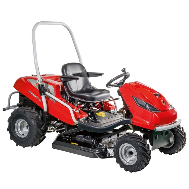 Tracteur de pelouse OLEOMAC APACHE 92 EVO 4x4 moteur Briggs&Stratton 627cc coupe 92 cm