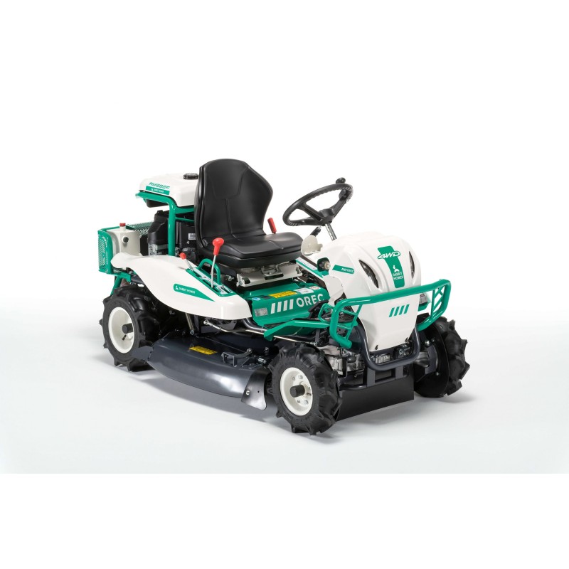 Tracteur de pelouse OREC RABBIT RM60W avec moteur Briggs&Stratton 570 cc coupe 70,5-115,5 cm