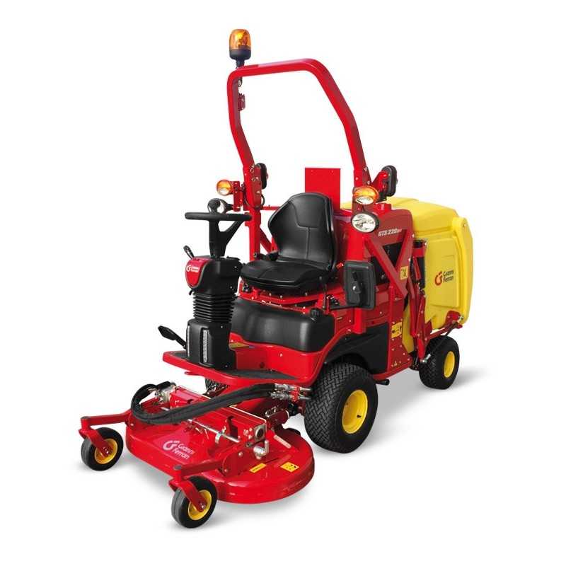Professional lawn tractor GIANNI FERRARI GTS220D with Kubota diesel engine 898 cc