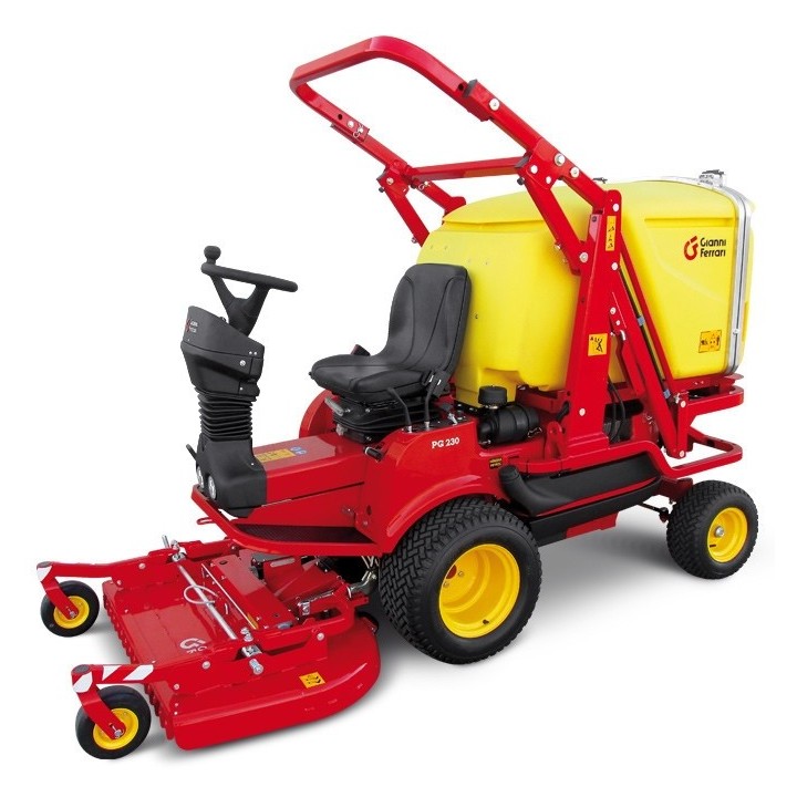 Trattorino professionale GIANNI FERRARI PG280D motore Kubota 1123cc taglio 126cm | Newgardenmac.com