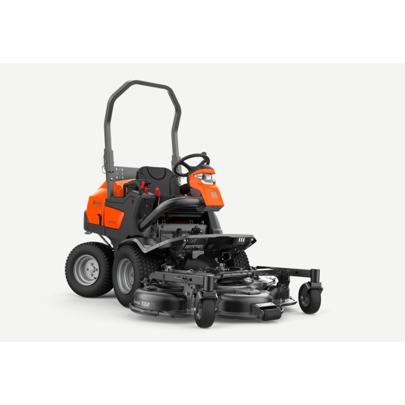 Tracteur de pelouse HUSQVARNA RIDER P520DX sans plateau de coupe Moteur diesel Kubota