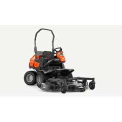 Tracteur de pelouse HUSQVARNA RIDER P525DX sans plateau de coupe Moteur diesel Kubota | Newgardenmac.com