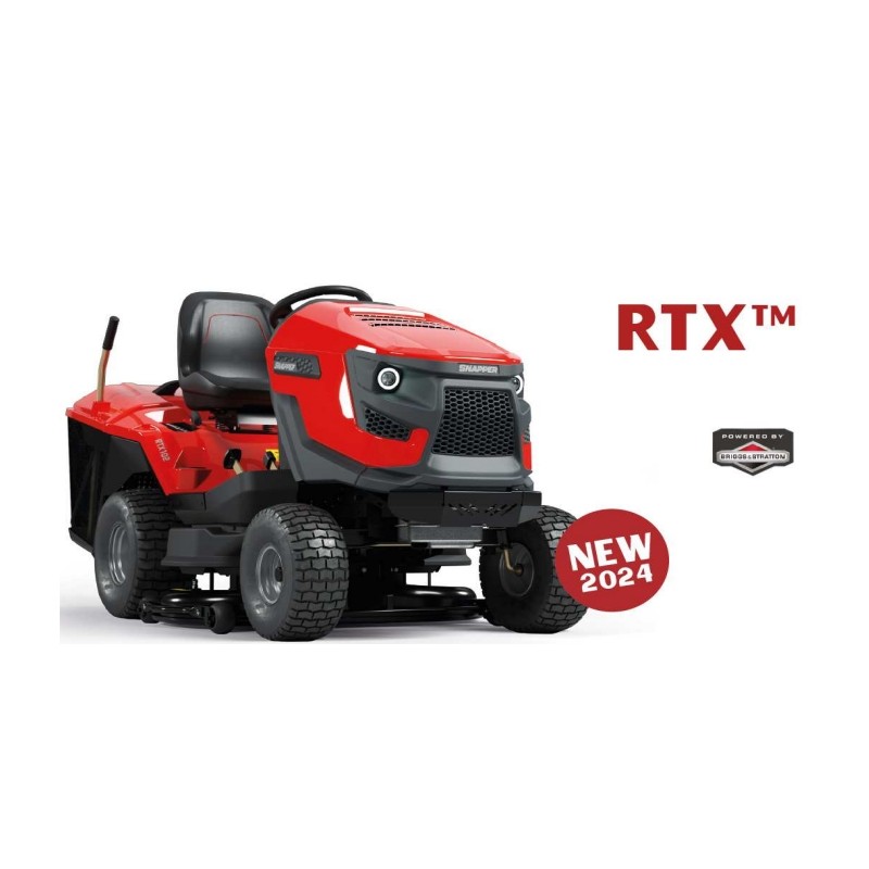 SNAPPER RTX102 Rasentraktor mit Briggs&Stratton 724ccm Motor 102cm Schnitt+Mulchen