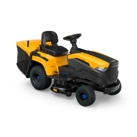 STIGA SUMMER Rasentraktor 384e 84cm Korb 240L mit Batterie und Ladegerät | Newgardenmac.com