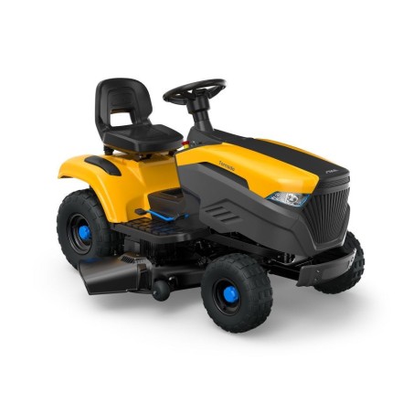 STIGA TORNADO 398e lawn tractor with battery and battery charger 98cm side discharge | Newgardenmac.com