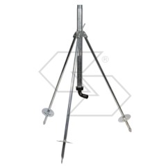 Galvanised metal tripod large height from 640 to 1500mm tube supplied 25mm | Newgardenmac.com