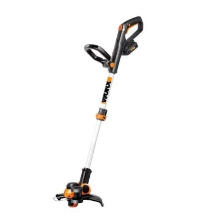 WORX WG163E 20V 2.0 Ah cordless trimmer 2 battery and charger included | Newgardenmac.com