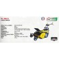 ROQUESETLECOEUR RL460B 60 cm flail mower with BRIGGS & STRATTON engine