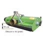 PERUZZO SCORPION 1200 frontal mower 3-point hitch cutting 1160 mm