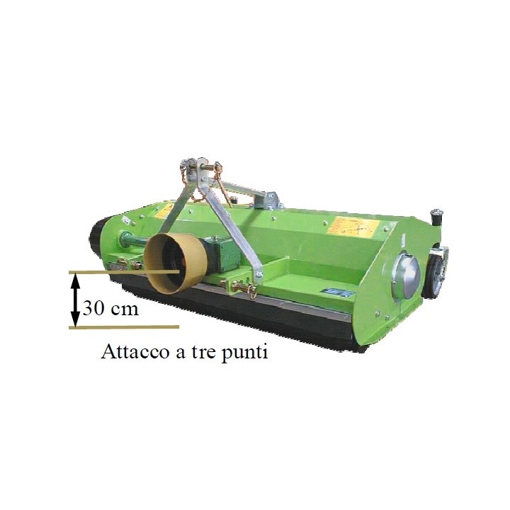 PERUZZO SCORPION 1400 tondeuse frontale attelage 3 points coupe 1325 mm | Newgardenmac.com