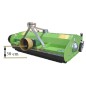 PERUZZO SCORPION 1400 front mower with triangular linkage cut 1325 mm