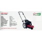 Decespugliatore a ruote a spinta ATTILA AXB5616F testina a 4 fili 160 cc