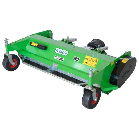 Front mounted mower PERUZZO TEG SPECIAL 1600 HD lawn tractor JD F1565 - F1570 | Newgardenmac.com