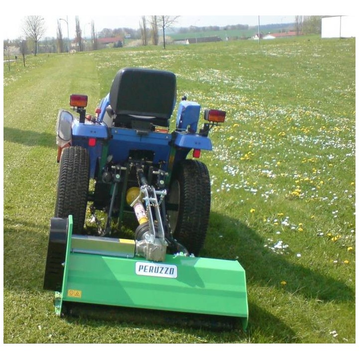 Rear mounted mower PERUZZO FROG 1120 28 flails cutting 1140 mm power 18-25Hp | Newgardenmac.com