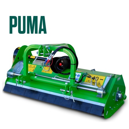 Rear mower PERUZZO PUMA 1200 3-point linkage side-shift | Newgardenmac.com