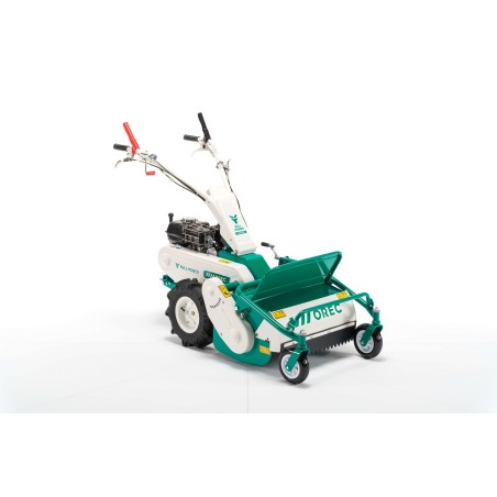 Self-propelled flail mower OREC HR531GX with HONDA 196cc engine working width 52 cm | Newgardenmac.com