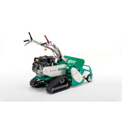 Self-propelled flail mower OREC HRC663 engine HONDA 270cc working width 65 cm tracked | Newgardenmac.com