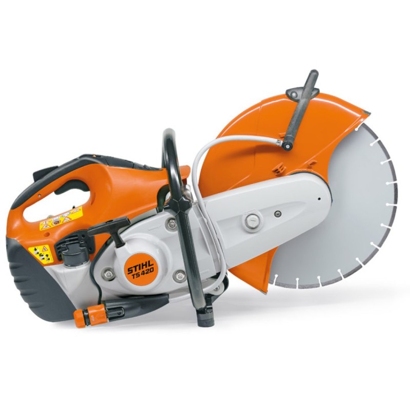 Troncatrice STIHL TS420 66.7cc disco taglio 350 mm profondita' fino a 125 mm