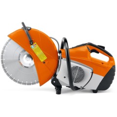 Sierra ingletadora STIHL TS500i 72,2 cc disco de corte 350 mm profundidad 125 mm | Newgardenmac.com