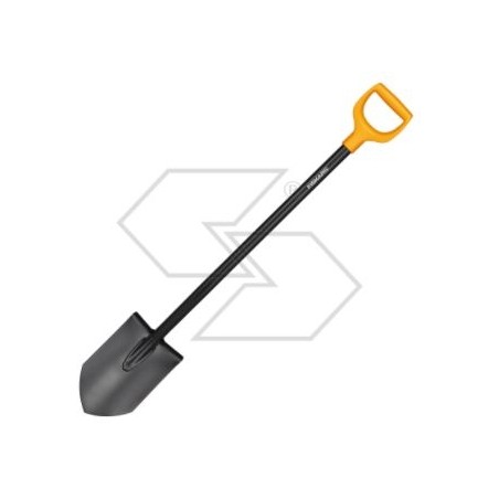 FISKARS Bêche pointue solide - 131413 tranchante et polyvalente 1003455 | Newgardenmac.com