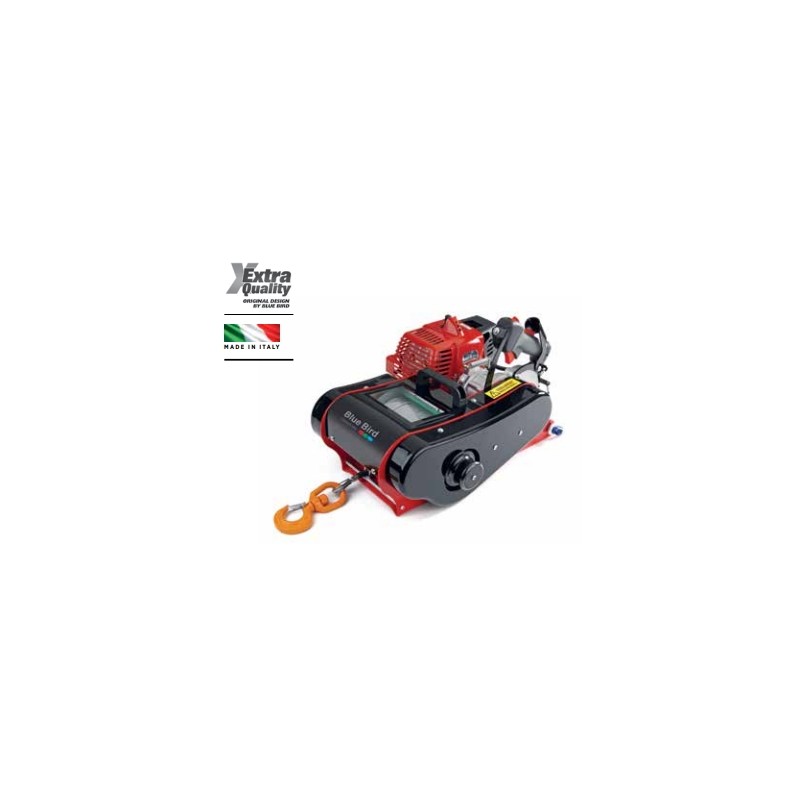 Winch BLUE BIRD FW1610ST Blue Bird 2 stroke 57.9 cc engine 5 mm steel rope