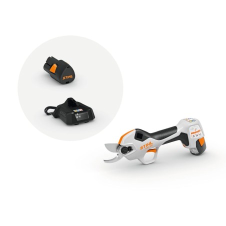 Forbice da potatura STIHL ASA 20 con batteria AS 2 e caricabatteria AL 1 | Newgardenmac.com