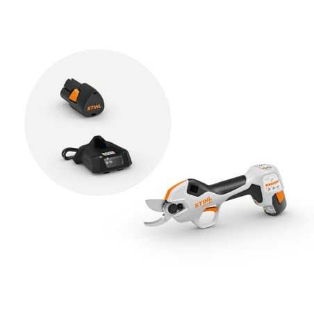 Tijeras de podar STIHL ASA 20 con batería AS 2 y cargador AL 1 | Newgardenmac.com