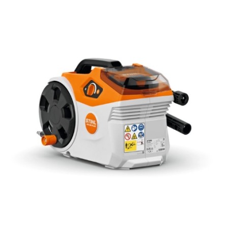 Cordless pressure washer STIHL REA 60 PLUS pressure 100 bar hose length 5 m | Newgardenmac.com