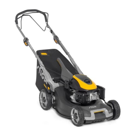 Cortadora de césped STIGA Twinclip 950 S autopropulsada 166 cc corte 48 cm bolsa 70 L | Newgardenmac.com