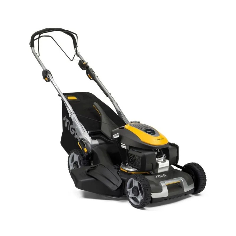 Electric lawnmower STIGA Twinclip 955 V self-propelled 167 cc cut 53 cm bag 70 L