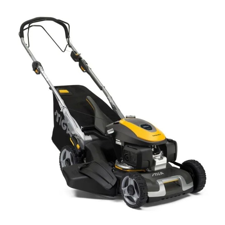 STIGA Feuerlöschmäher Twinclip 955 V selbstfahrend 167cc Schnitt 53cm Sack 70 L | Newgardenmac.com