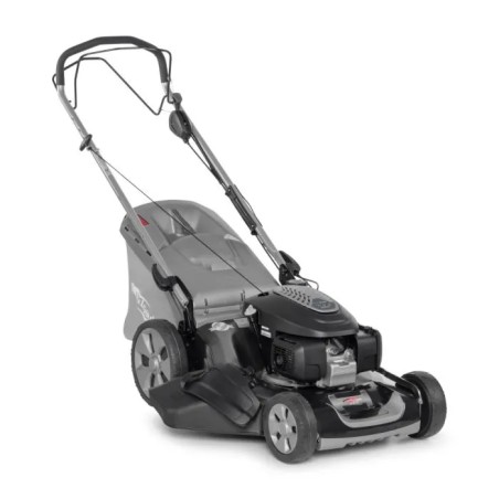 Electric lawn mower CASTELGARDEN XS 55 HV self-propelled 200 cc cut 53 cm bag 70L | Newgardenmac.com