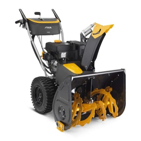 Hydrostatic STIGA ST 966 blast-snow sweeper 302cc working width 66 cm | Newgardenmac.com