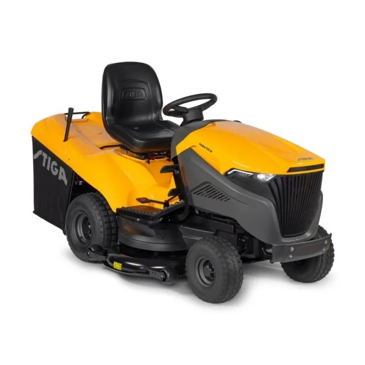 Motorrasen mit Zündung STIGA Estate7122W hydrostatisch 635cc Schnitt 122cm Sack 300L | Newgardenmac.com