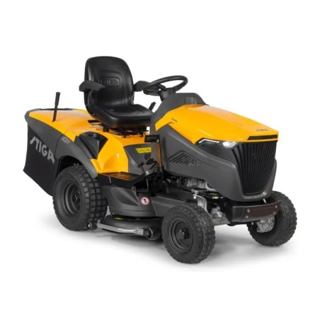 Tracteur à explosion STIGA Estate9102WX hydrostatique 688cc coupe 102cm sac 360L | Newgardenmac.com