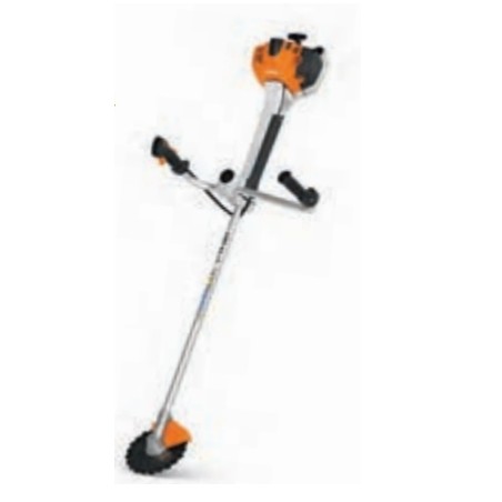 Desbrozadora de gasolina STIHL FS460 de 45,6 cc con doble mango | Newgardenmac.com