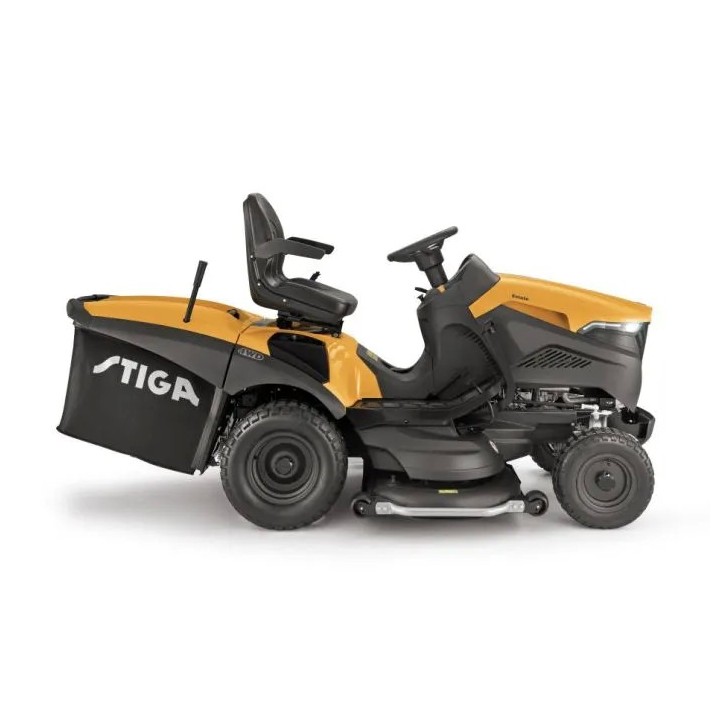 Tracteur à combustion interne STIGA Estate9122WX hydrostatique 688cc coupe 122cm sac 360L | Newgardenmac.com