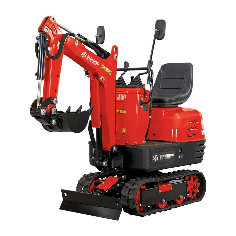 Mini excavator MEX 600 BLUEBIRD 306 cc width 290 mm capacity 0,011 square meters