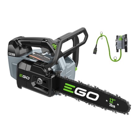 EGO CSX 3000 Scie d'élagage professionnelle à batterie de 56 volts, guide de 30 cm | Newgardenmac.com