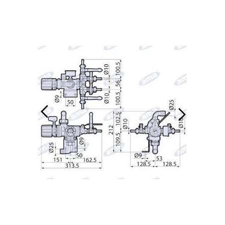 Unité de commande à distance GS35S pour la pulvérisation 88931