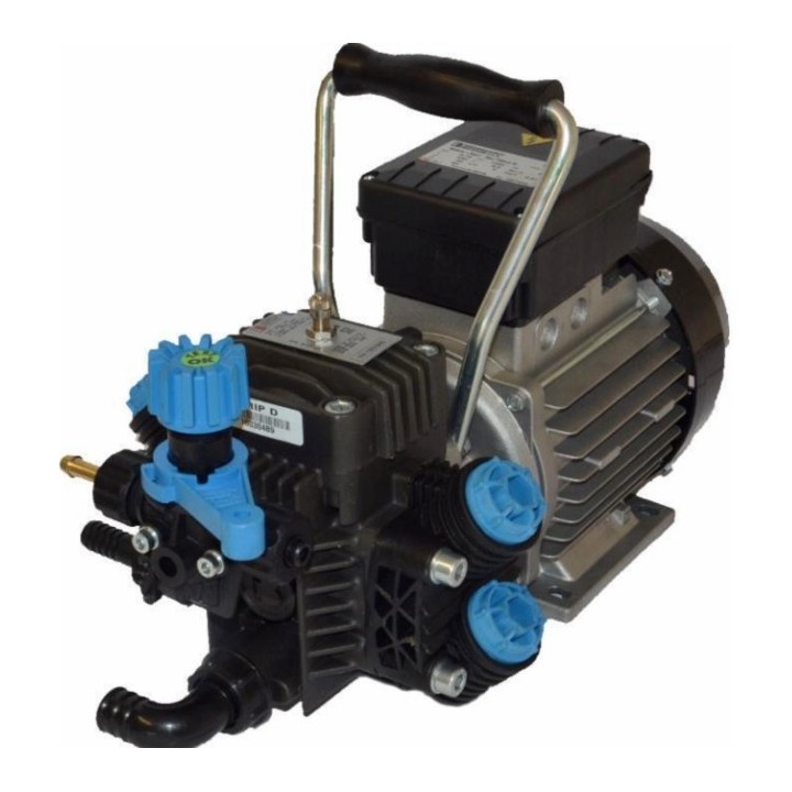 2-Membran-Elektropumpe mit Elektromotor für die Bewässerung 91559 | Newgardenmac.com