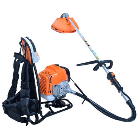 Desbrozadora de mochila GREEN LINE GL 53-ZN con motor 2T 51.6 cc diámetro eje 26 mm | Newgardenmac.com