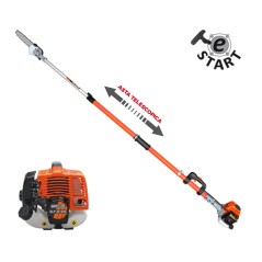 Telescopic pruner GREEN LINE GLP 420 with 2-stroke engine 26cc electronic ignition | Newgardenmac.com