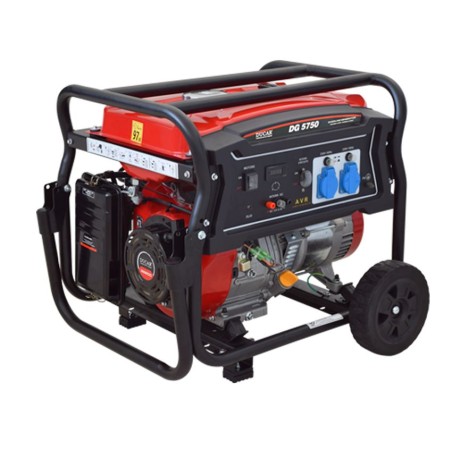 DUCAR SERIE ENDURANCE DG 5000 T Generador con motor 4 tiempos OHV 302 cc | Newgardenmac.com