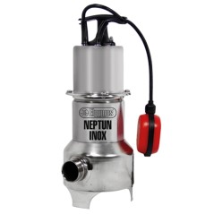 Pompe électrique submersible pour eaux usées NEPTUN INOX ELPUMPS 800 Watt | Newgardenmac.com