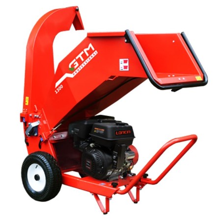 GTMGTS 1300GE professional biochipper cutting diameter 10cm with LONCIN motor | Newgardenmac.com