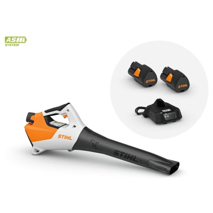 Souffleur sans fil STIHL BGA30 tension 10.8V vitesse de l'air 43 m/s | Newgardenmac.com