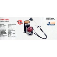 Decespugliatore a zaino HVR 500 Z KAAZ con motore HONDA GX 50 OHC 47.9 cc | Newgardenmac.com