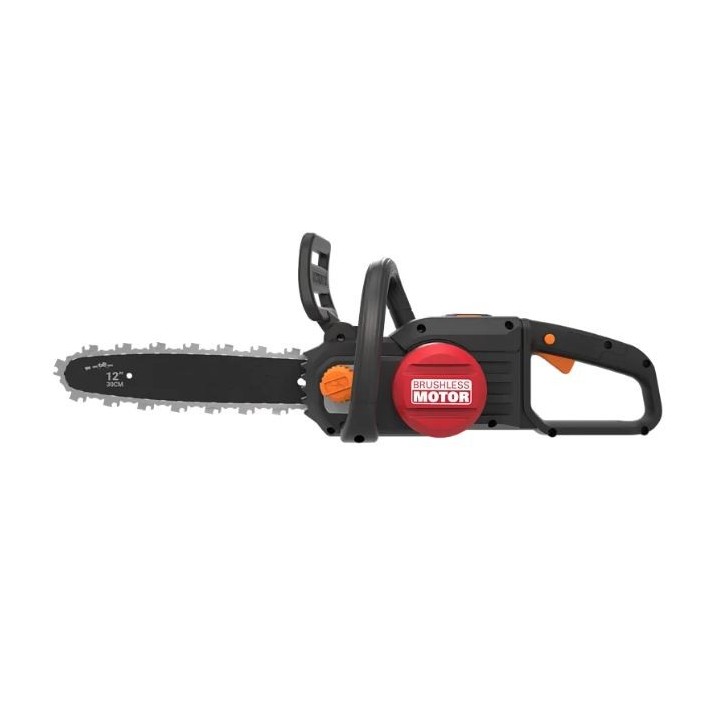 WORX WG350E cordless chainsaw 20V 4.0 Ah brushless motor 30cm blade 3/8 pitch | Newgardenmac.com